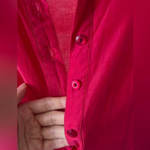 Kenzo red cotton dress - Picture 3 of 4